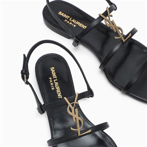 YSL sandals flat